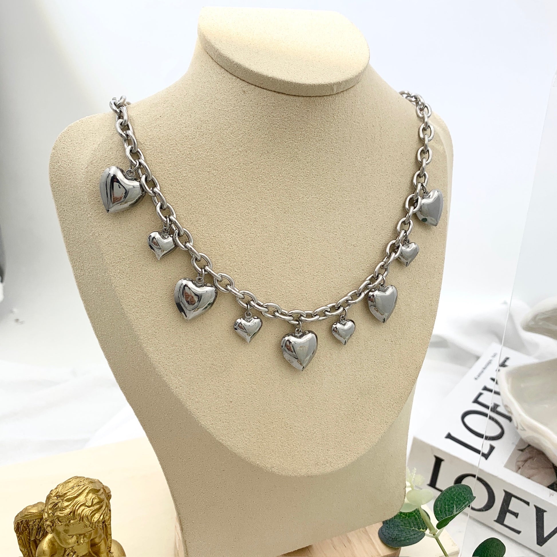Collana Cuori Sonaglio