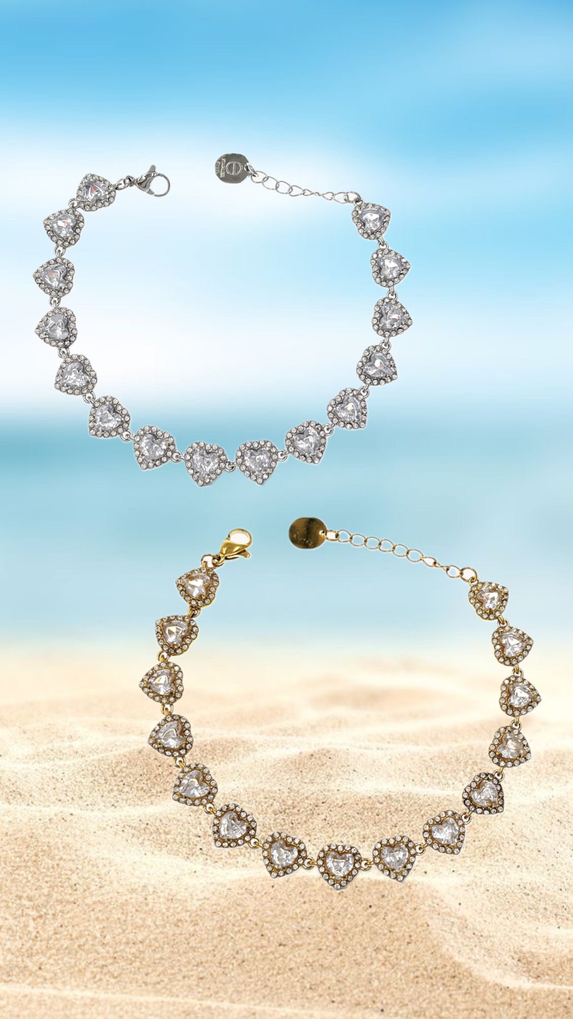 Bracciale Cuori Sparkling Big