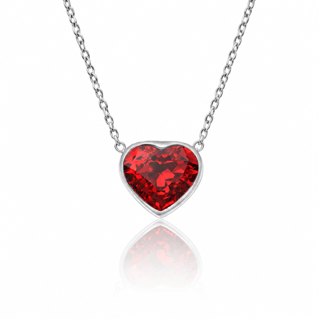 Collana girocollo Swarovsky cuore