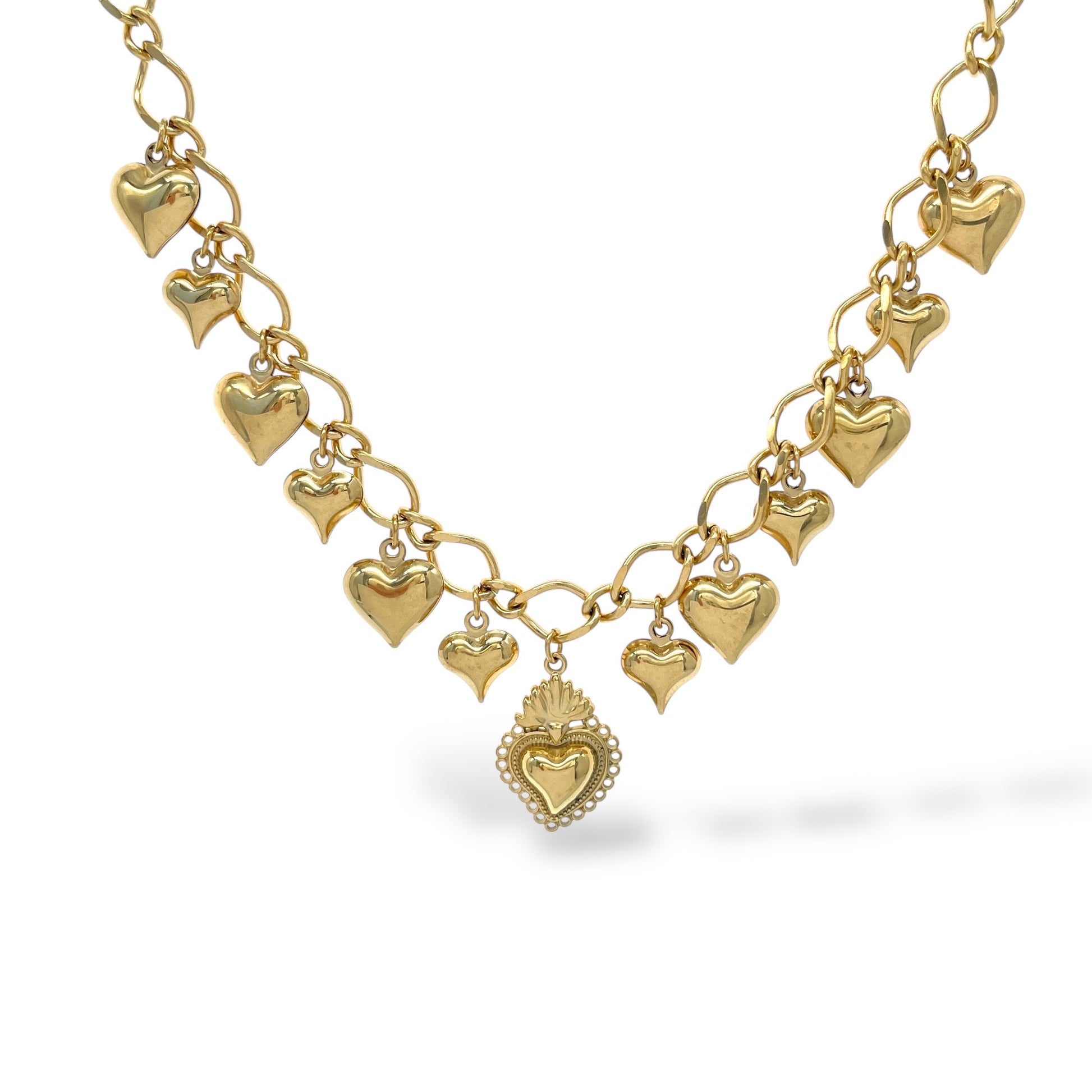 Collana Sonaglio Cuore Sacro