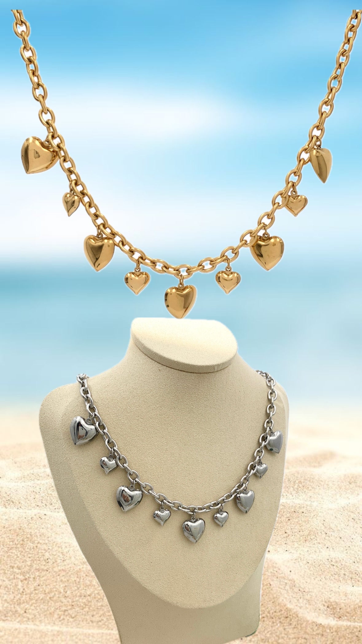 Collana Cuori Sonaglio