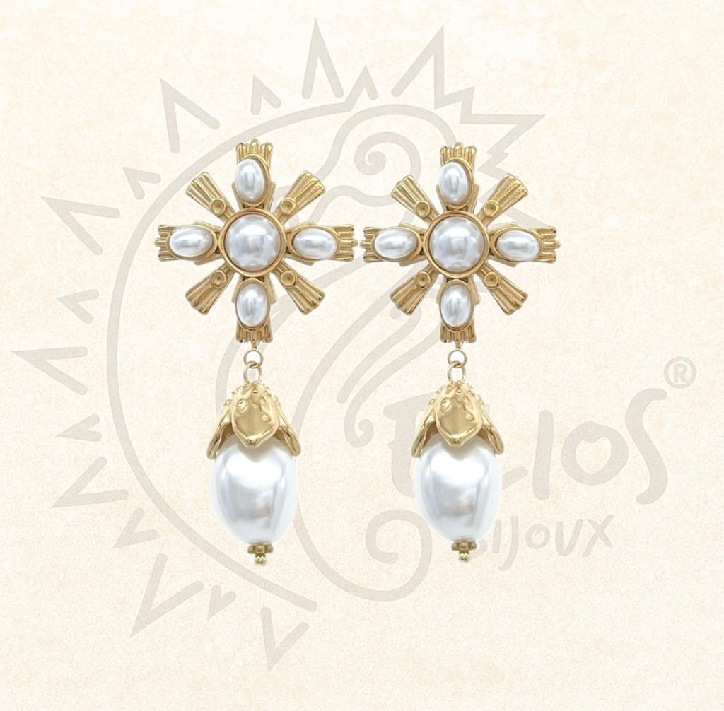 Orecchini Opulence Perle