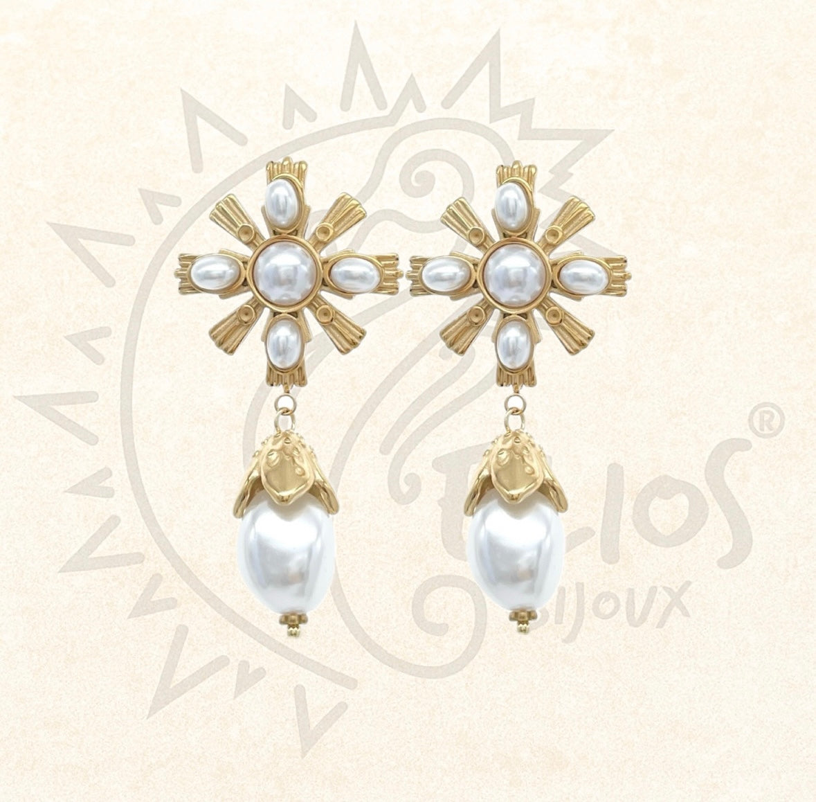 Orecchini Opulence Perle
