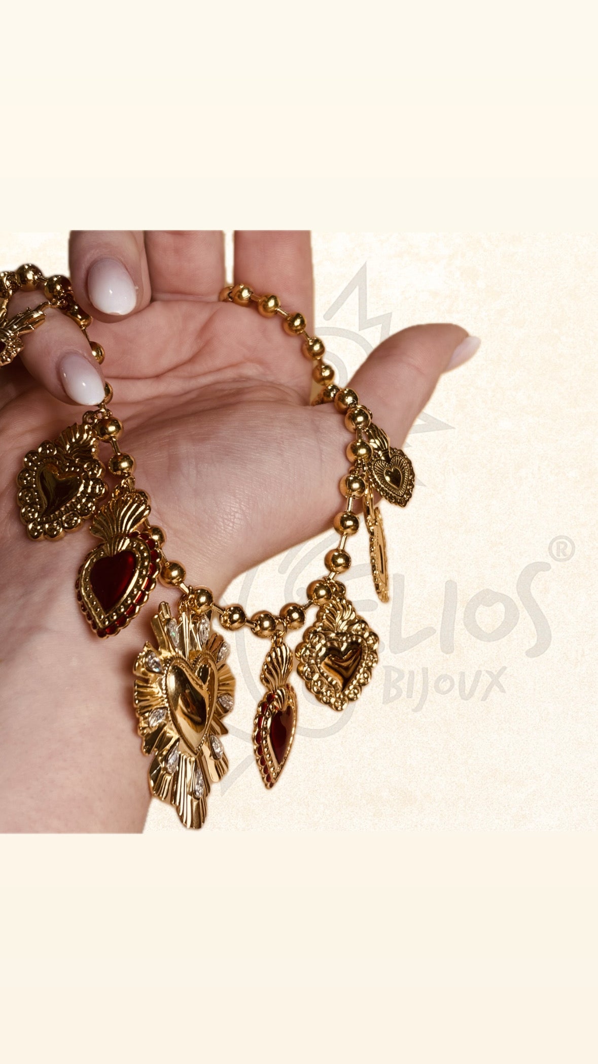 Collana Sacro Cuore Maxi