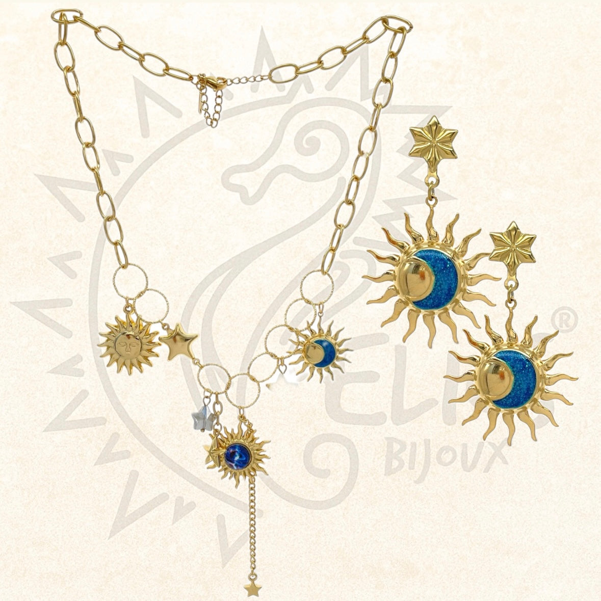 Parure Sole/Luna/Stelle