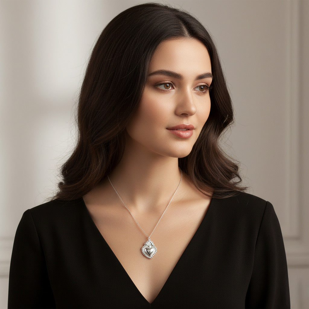 Collana Cuore Sacro Small