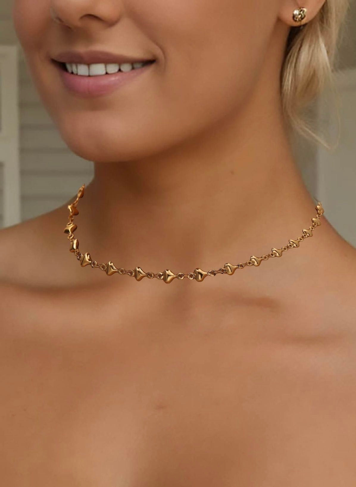 Parure Micro Cuoricini Sonaglio