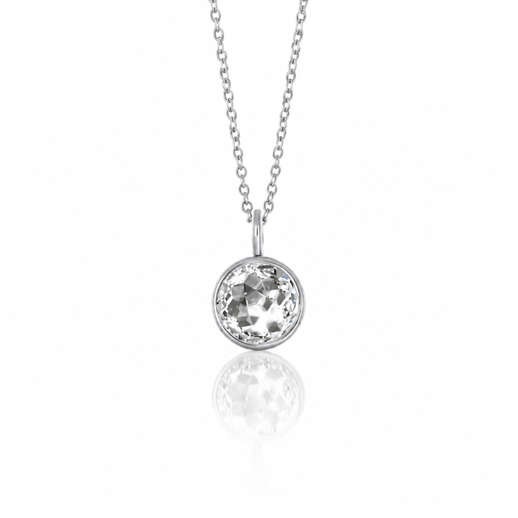 Collana punto luce Swarovsky