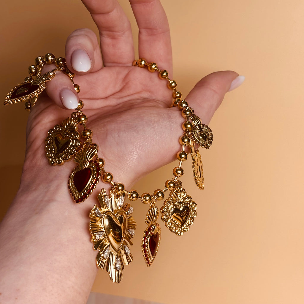 Collana Sacro Cuore Maxi
