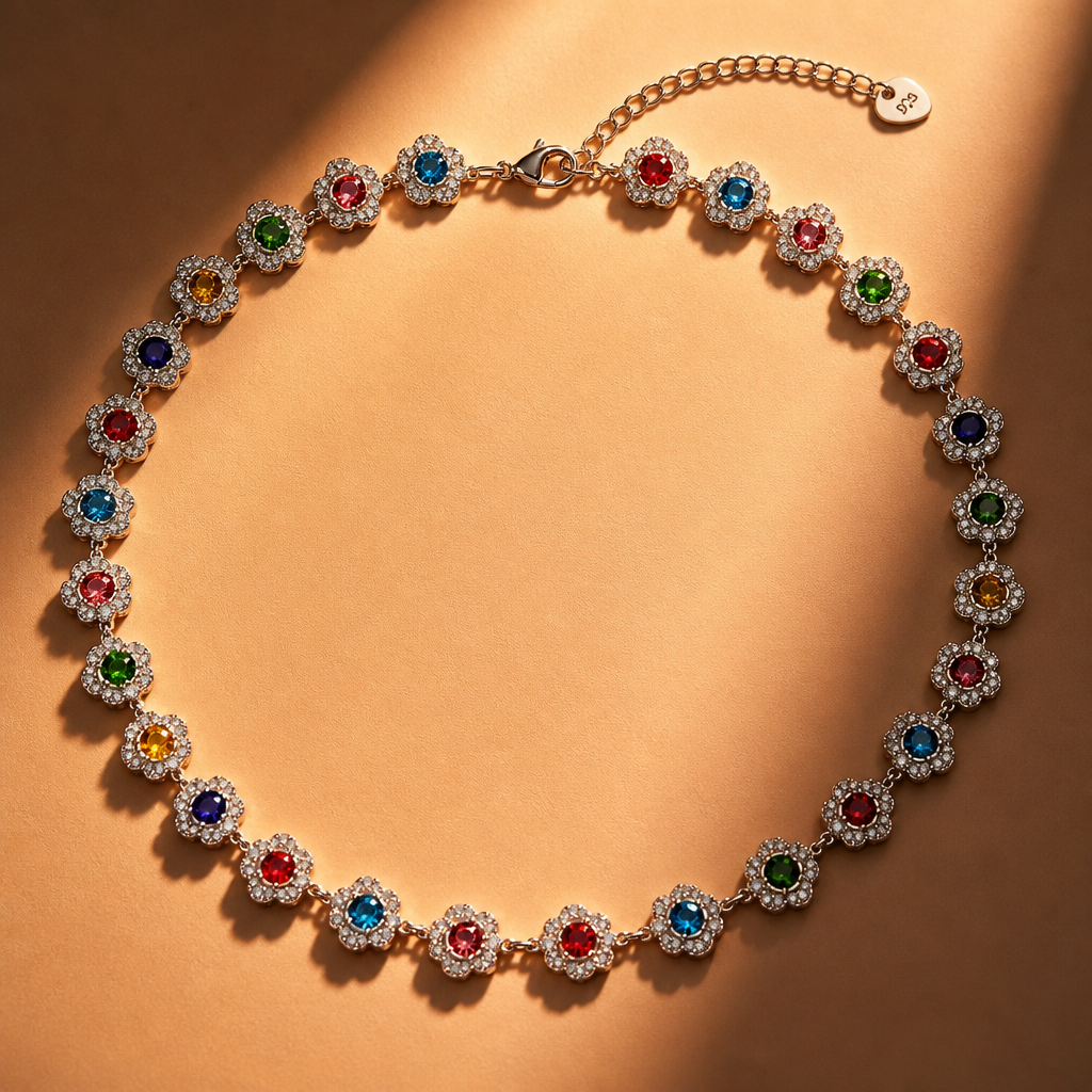 Collana RAINBOW FLOWER POWER
