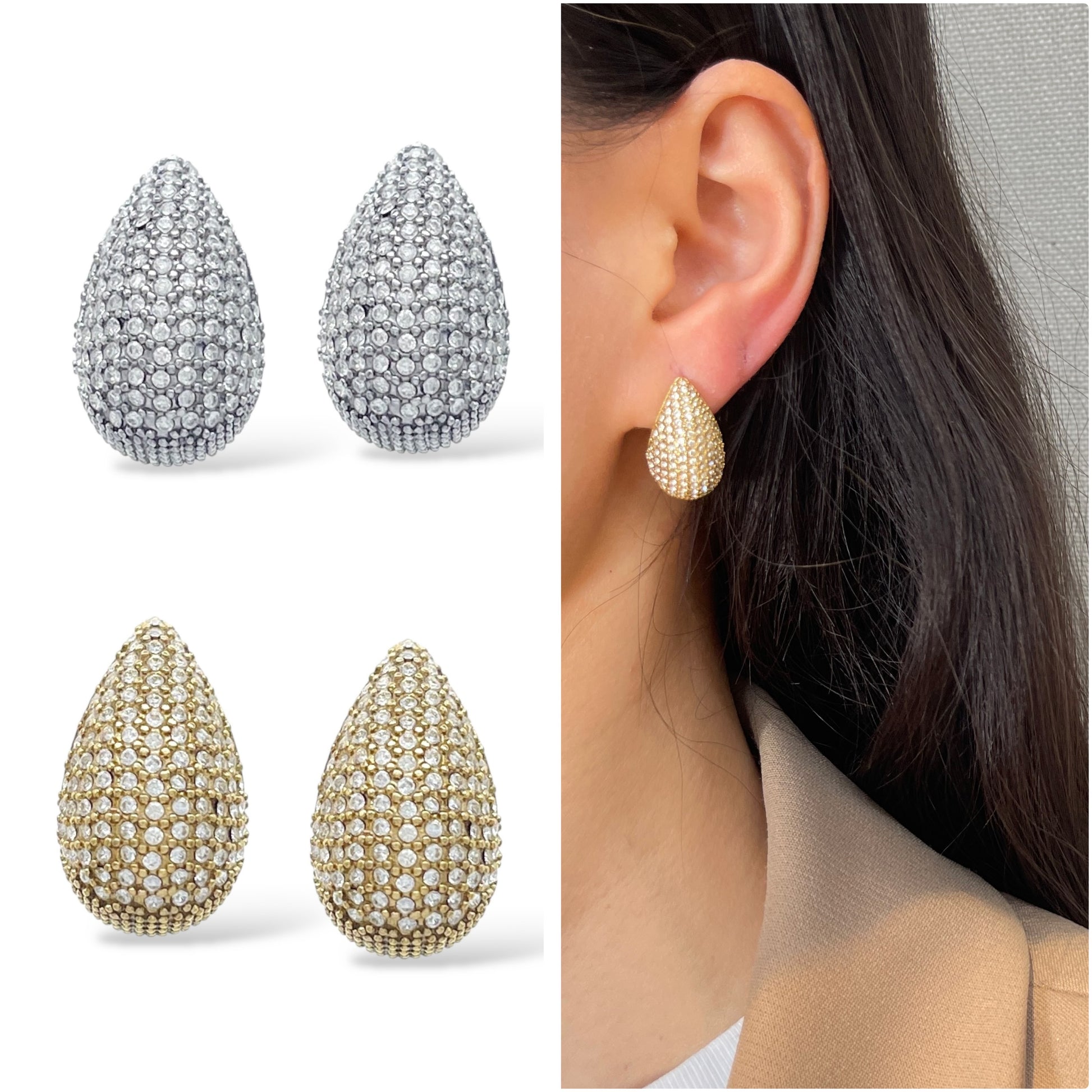 Orecchini Goccia Sparkling