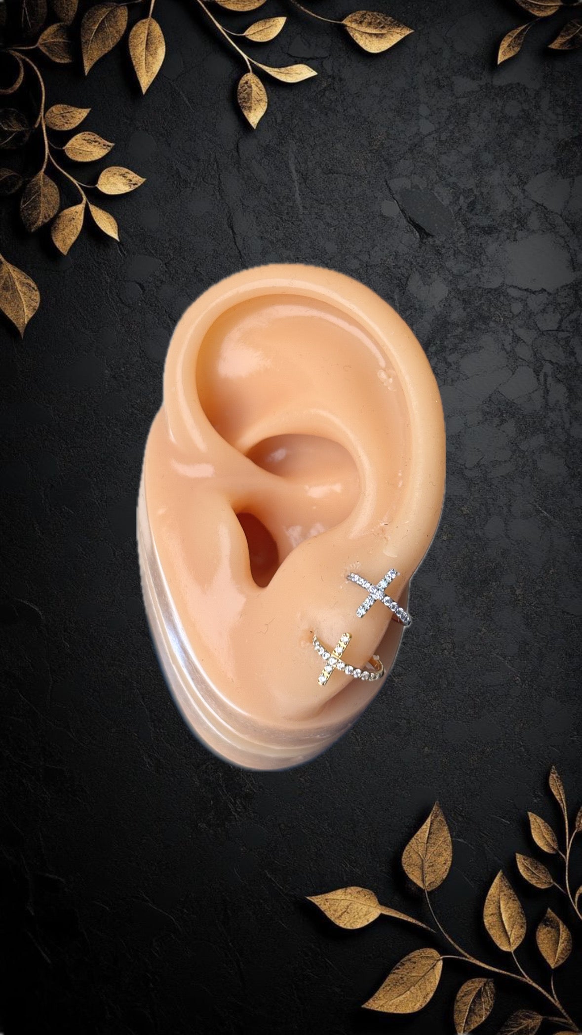 Piercing CERCHIO CROCE PICCOLA