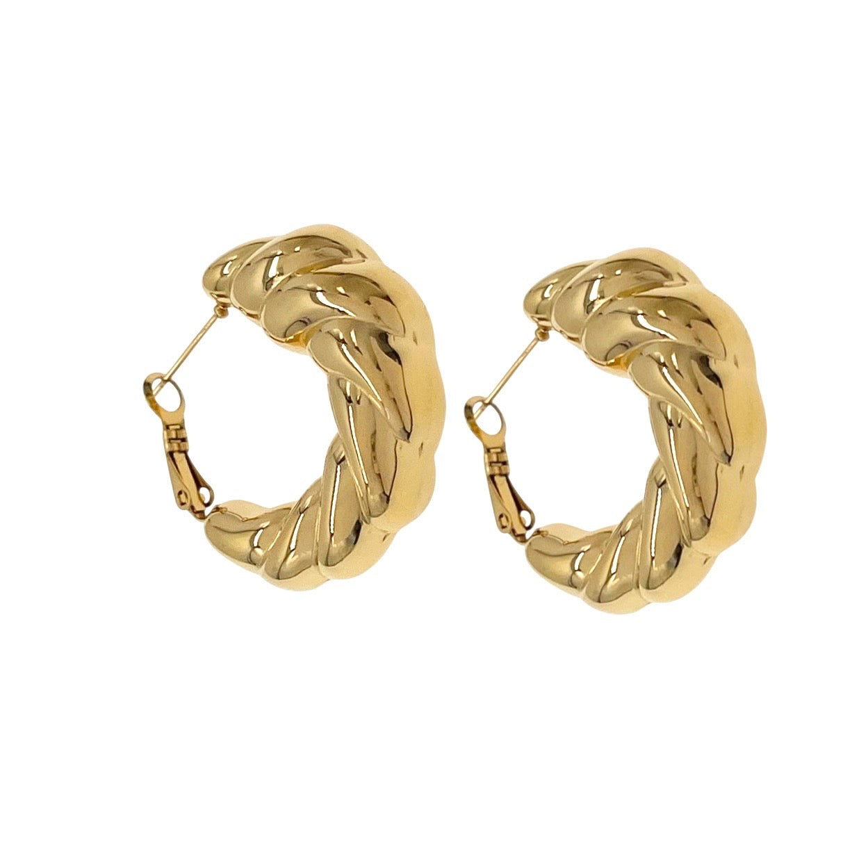 Orecchini Hoops Brioche