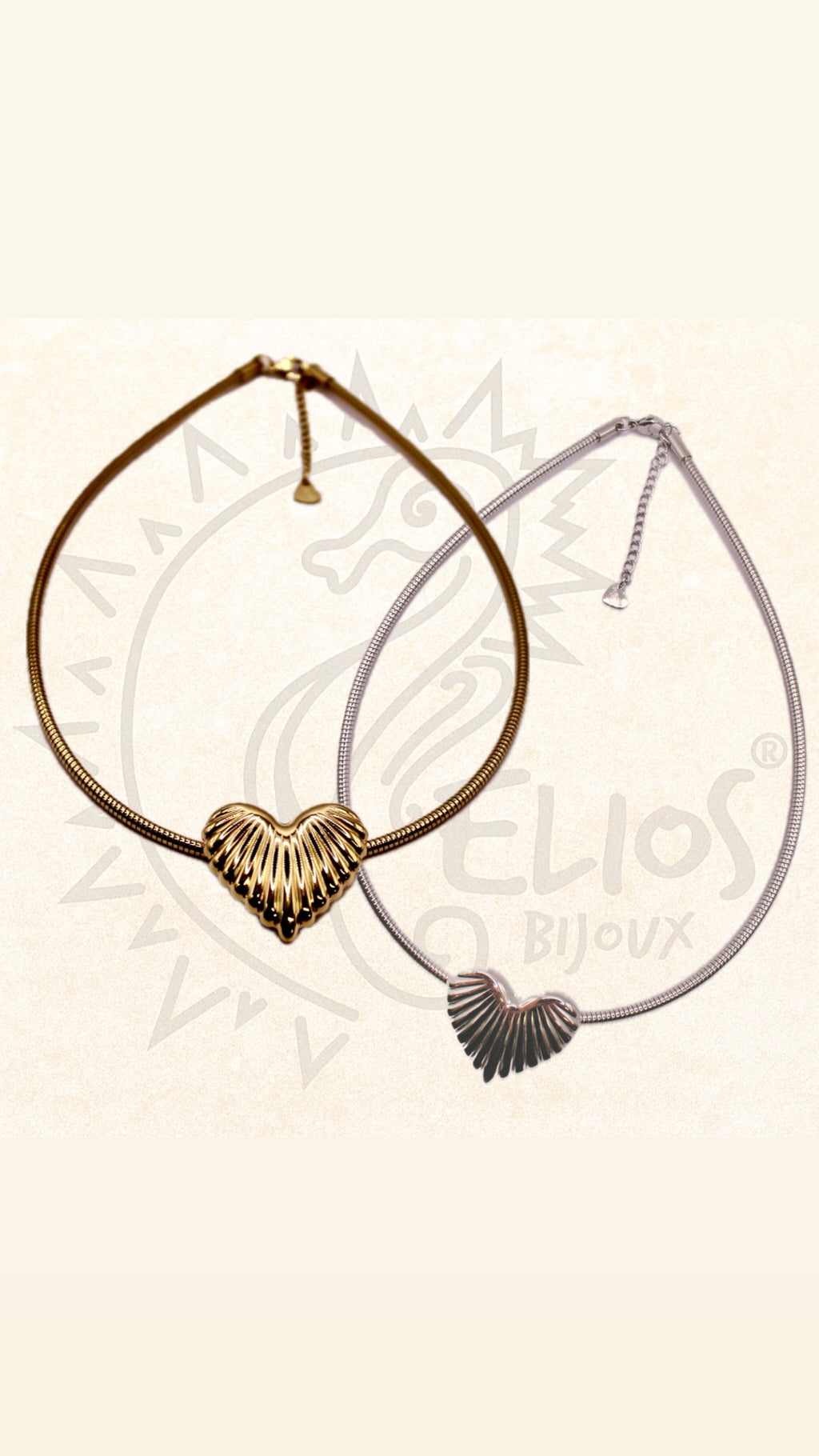 Collana Semirigida Cuore