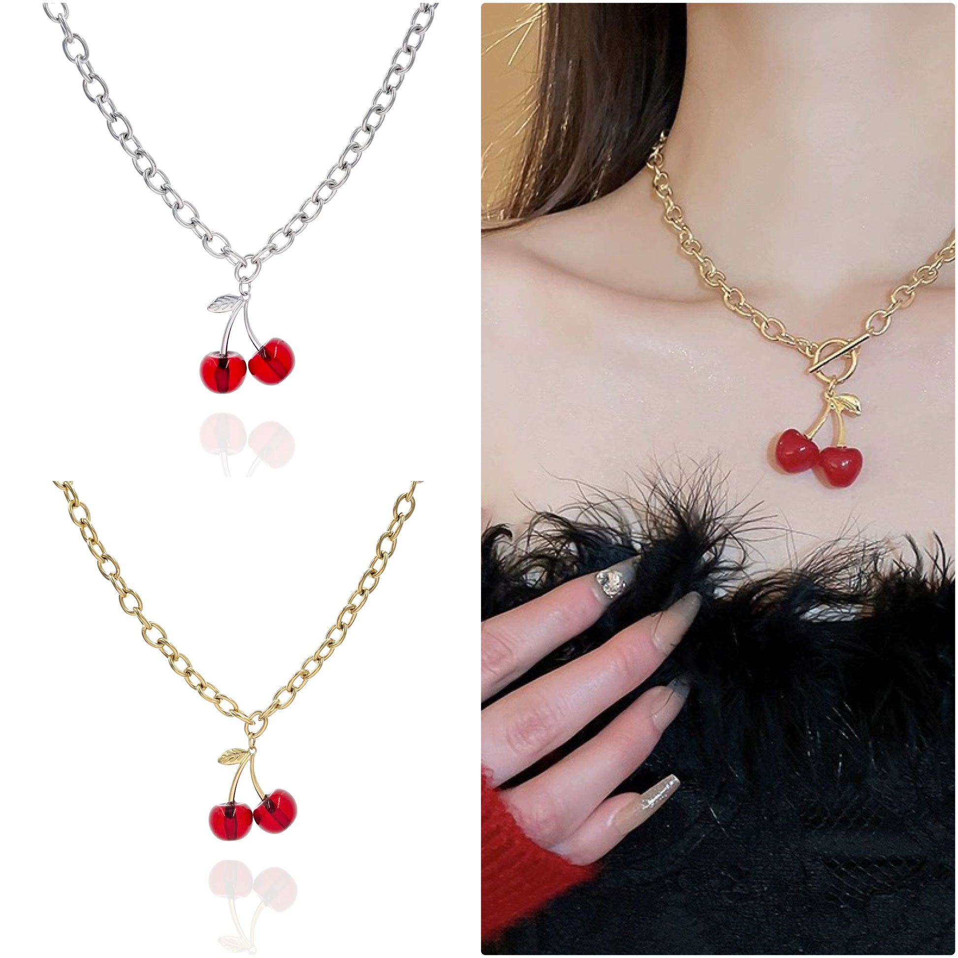 Collana Super Cherry