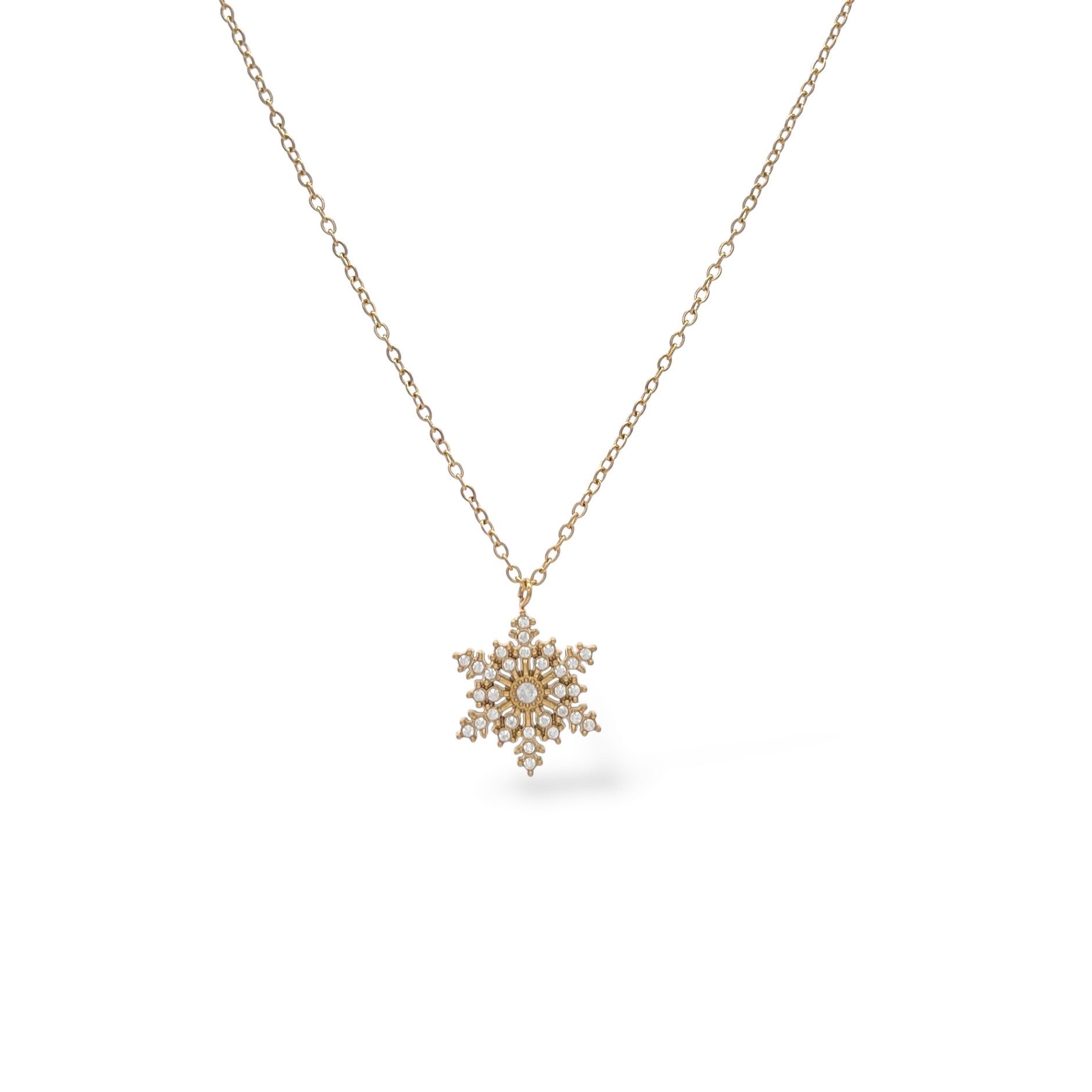 Collana Fiocco di Neve Sparkling