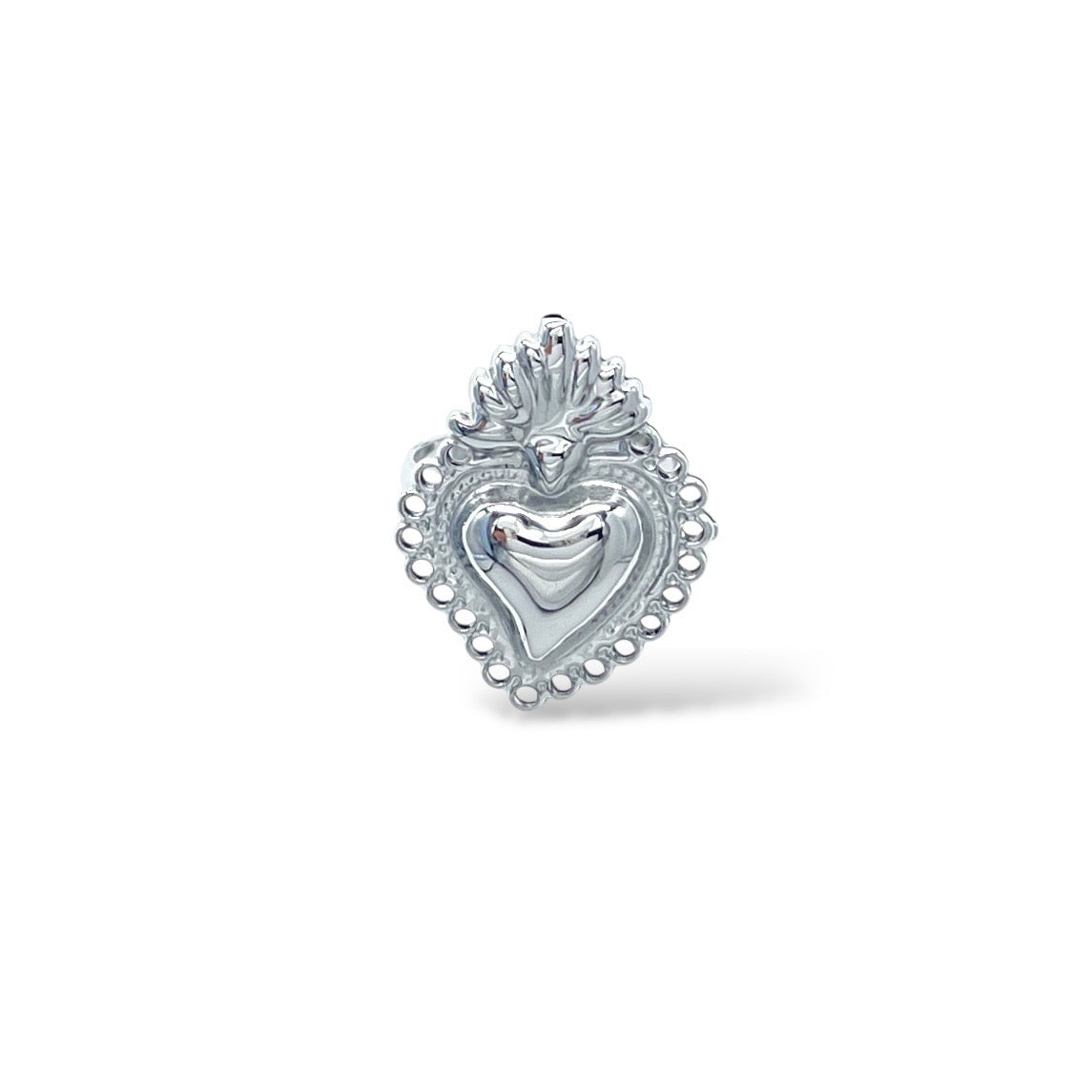 Anello Cuore Sacro Small