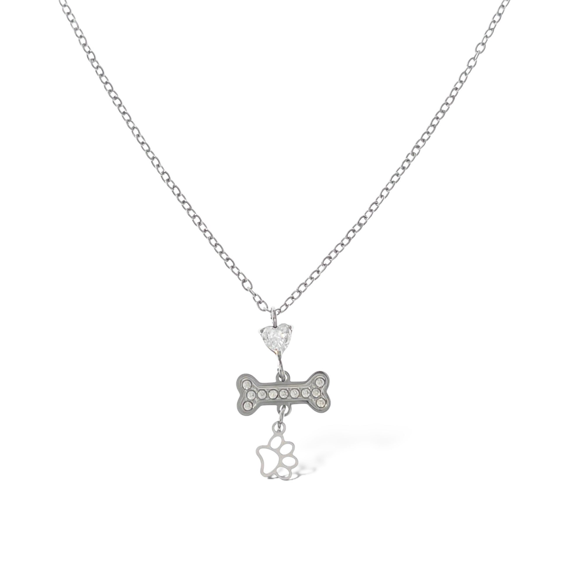 Collana girocollo I Love Dogs