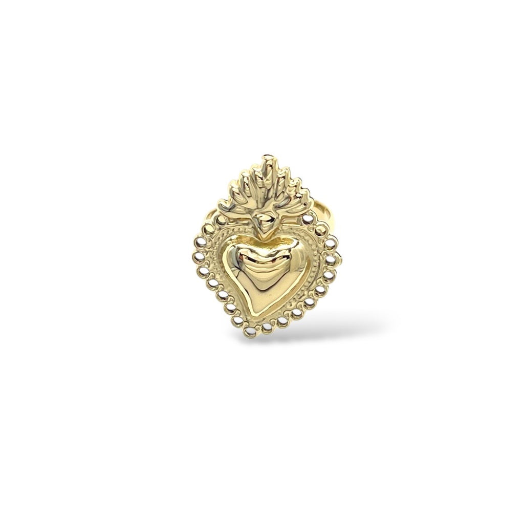Anello Cuore Sacro Small