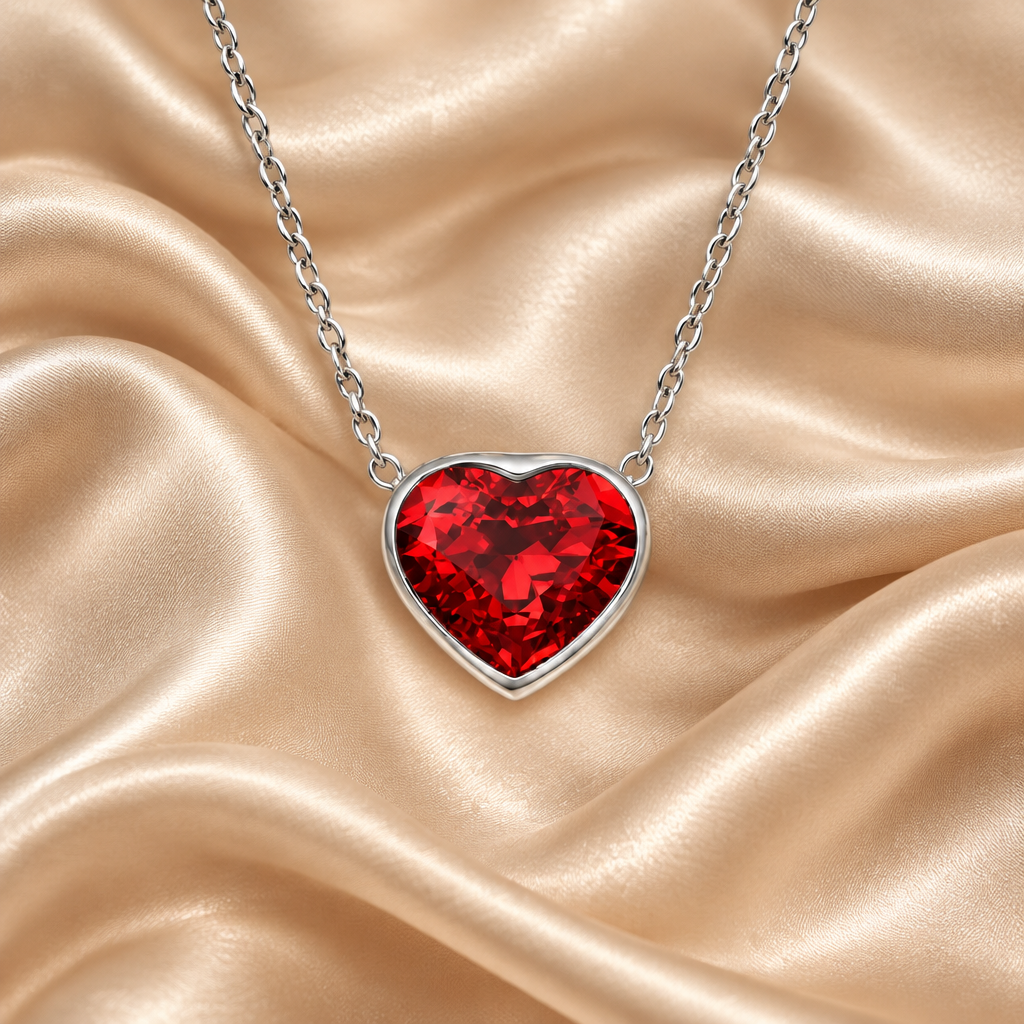 Collana girocollo Swarovsky cuore