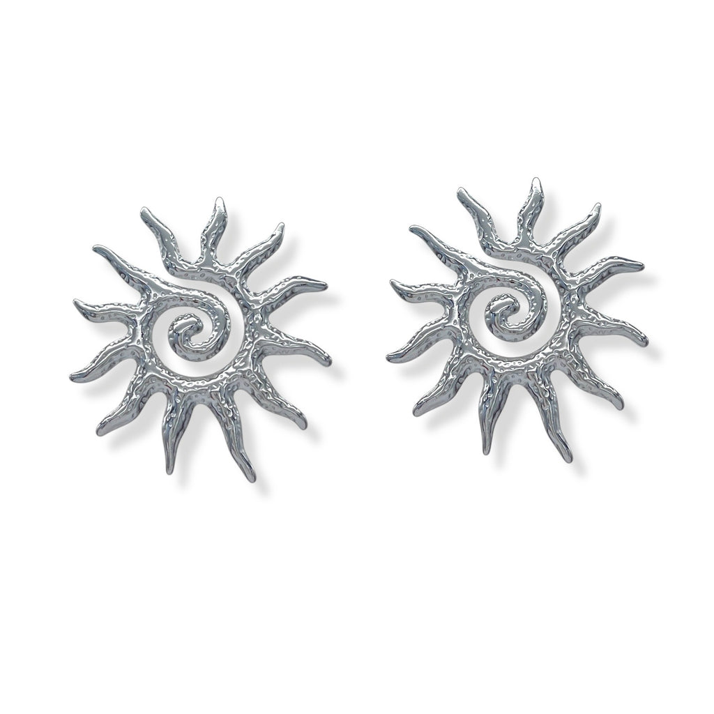 Orecchini Sole Stilizzato