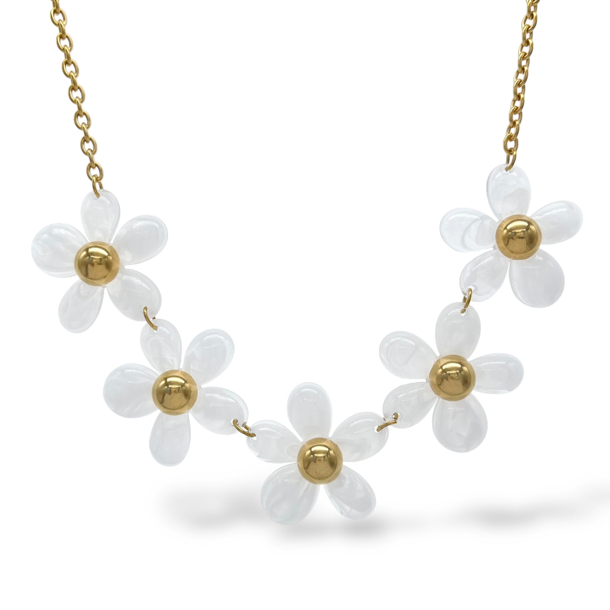Parure White Flowers