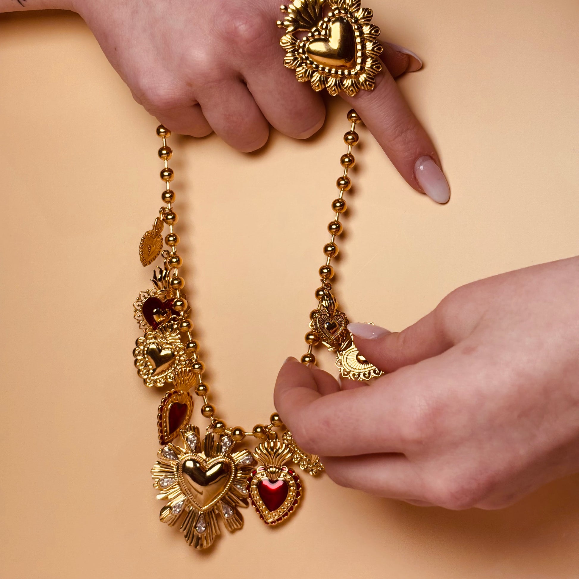 Collana Sacro Cuore Maxi