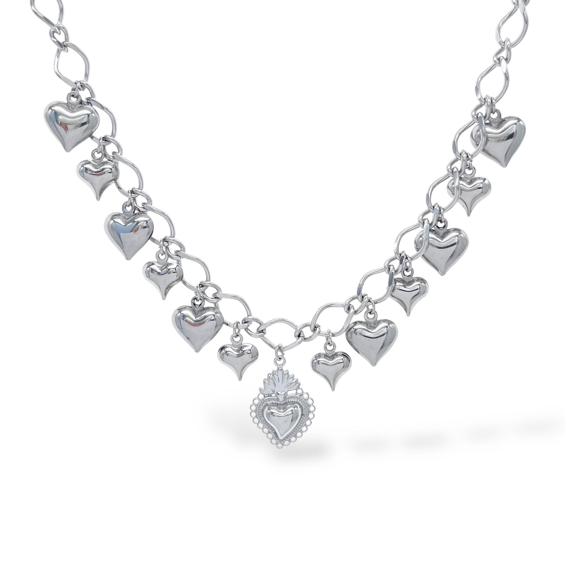 Collana Sonaglio Cuore Sacro