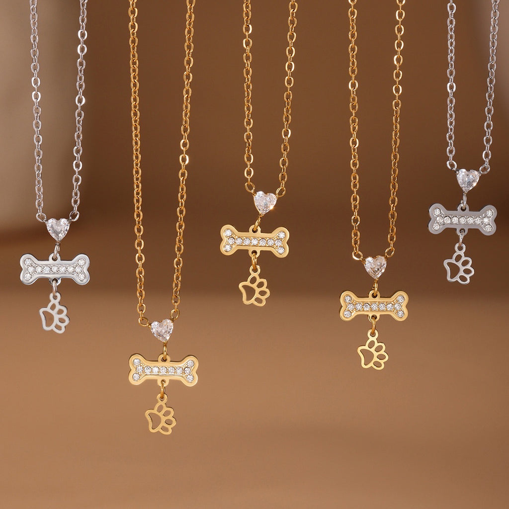 Collana girocollo I Love Dogs