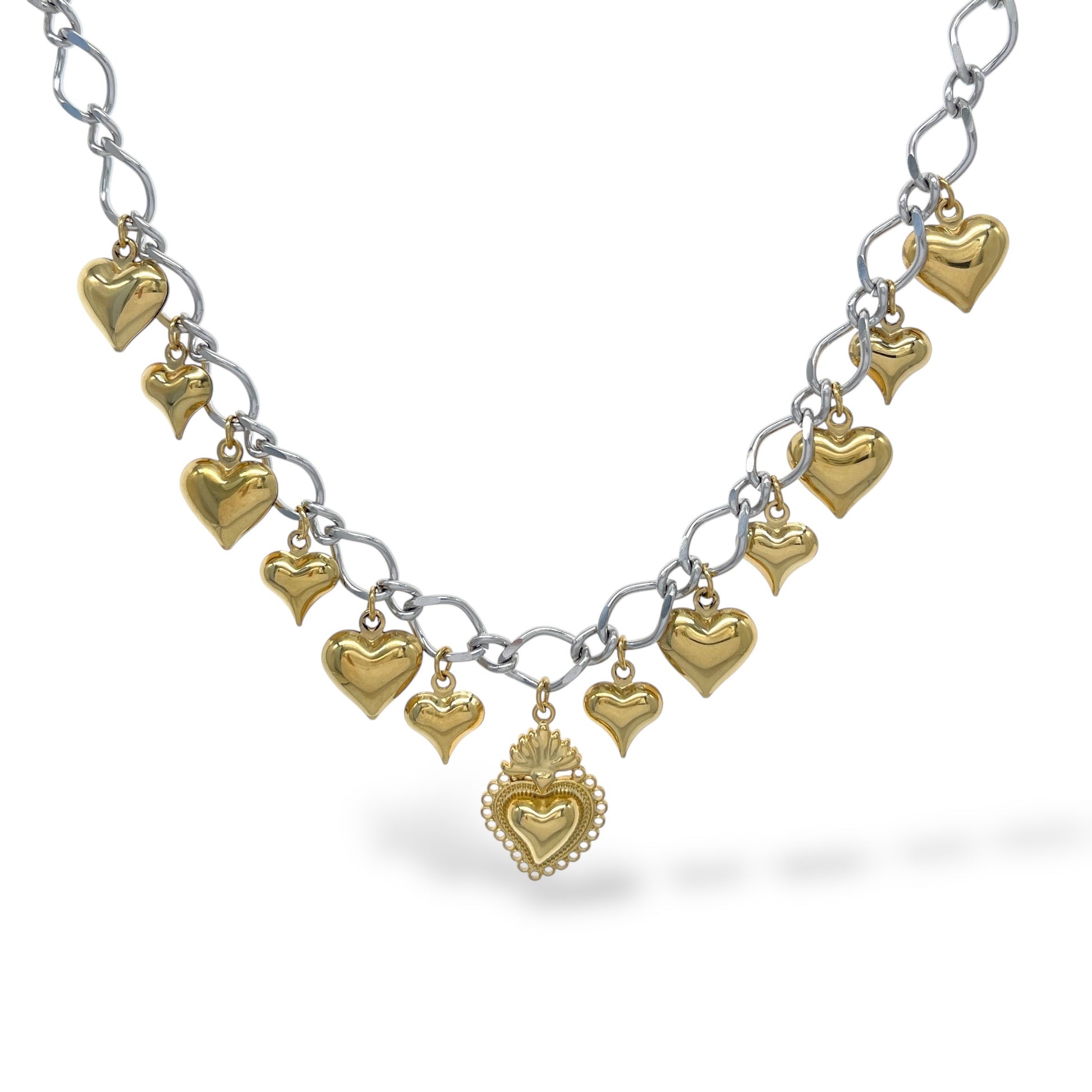 Collana Sonaglio Cuore Sacro