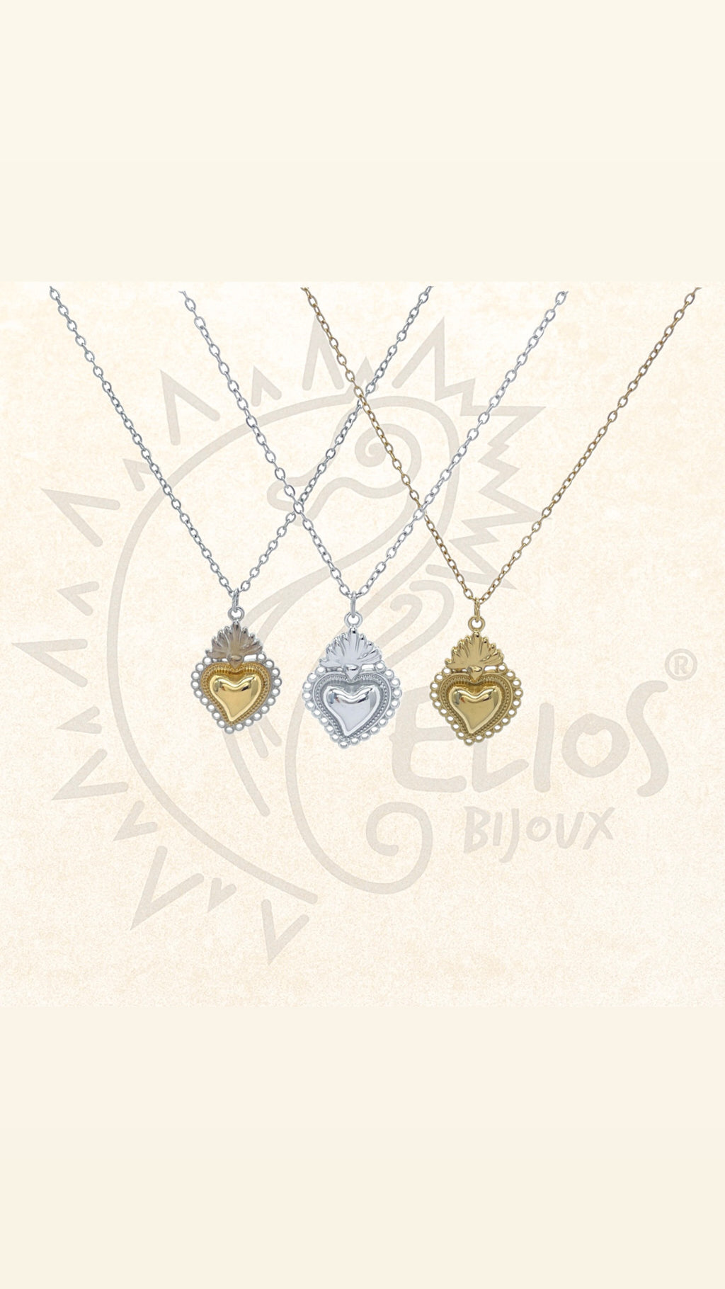 Collana Cuore Sacro Small