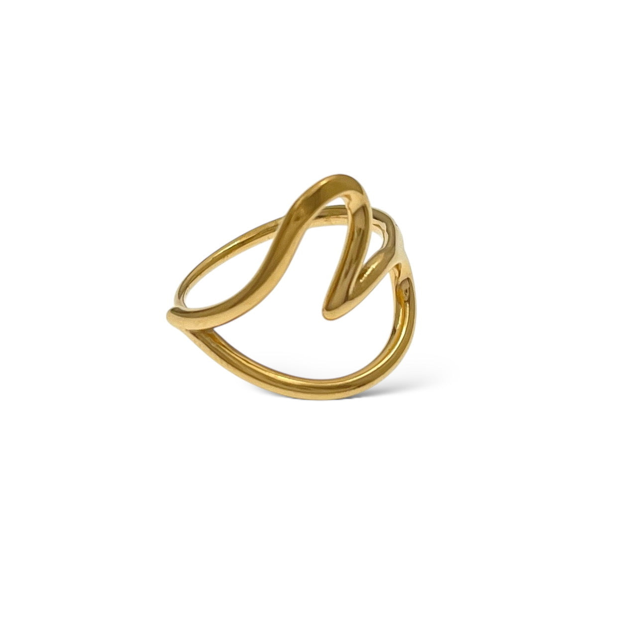 Anello Cuore Fluido