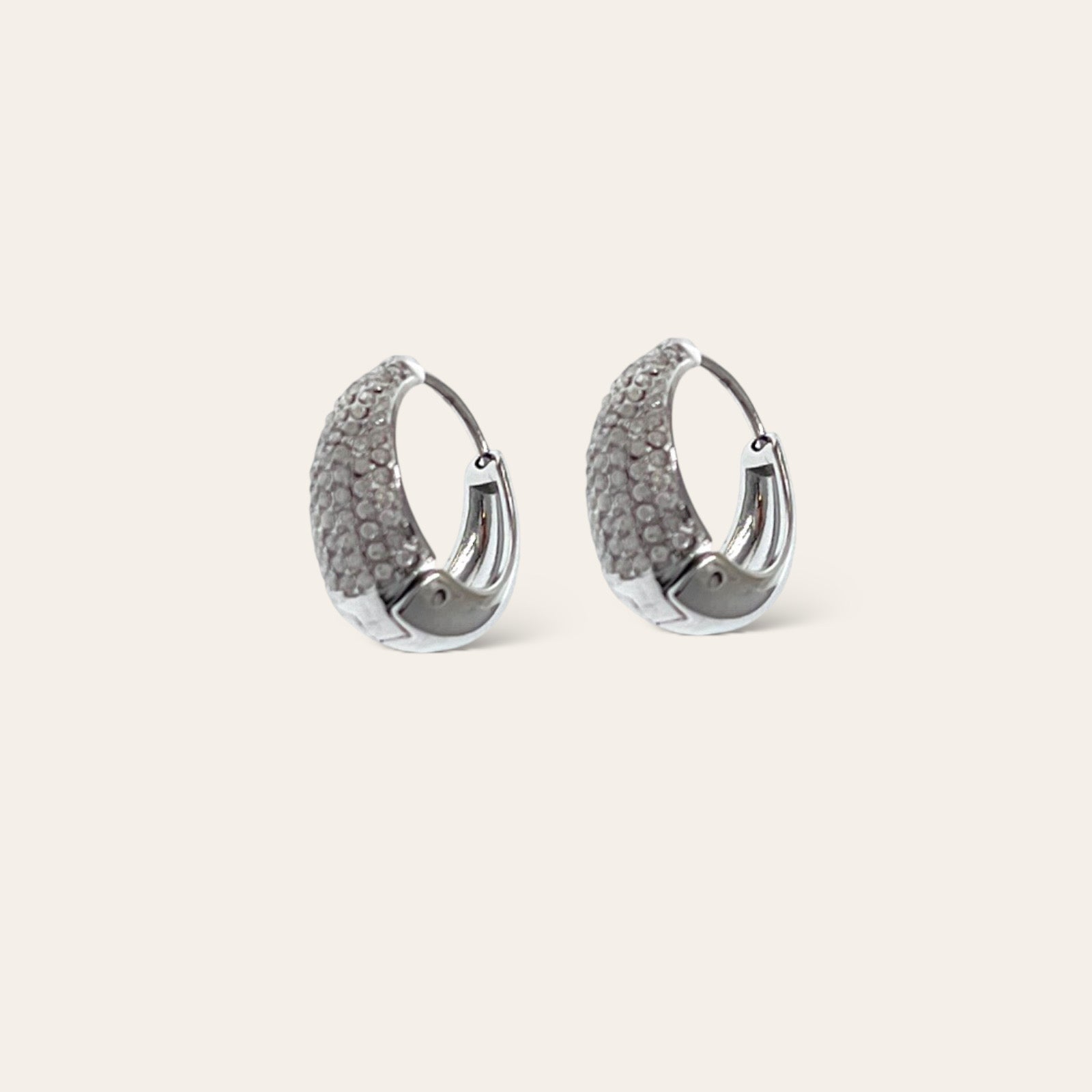 Orecchini Chunky Strass