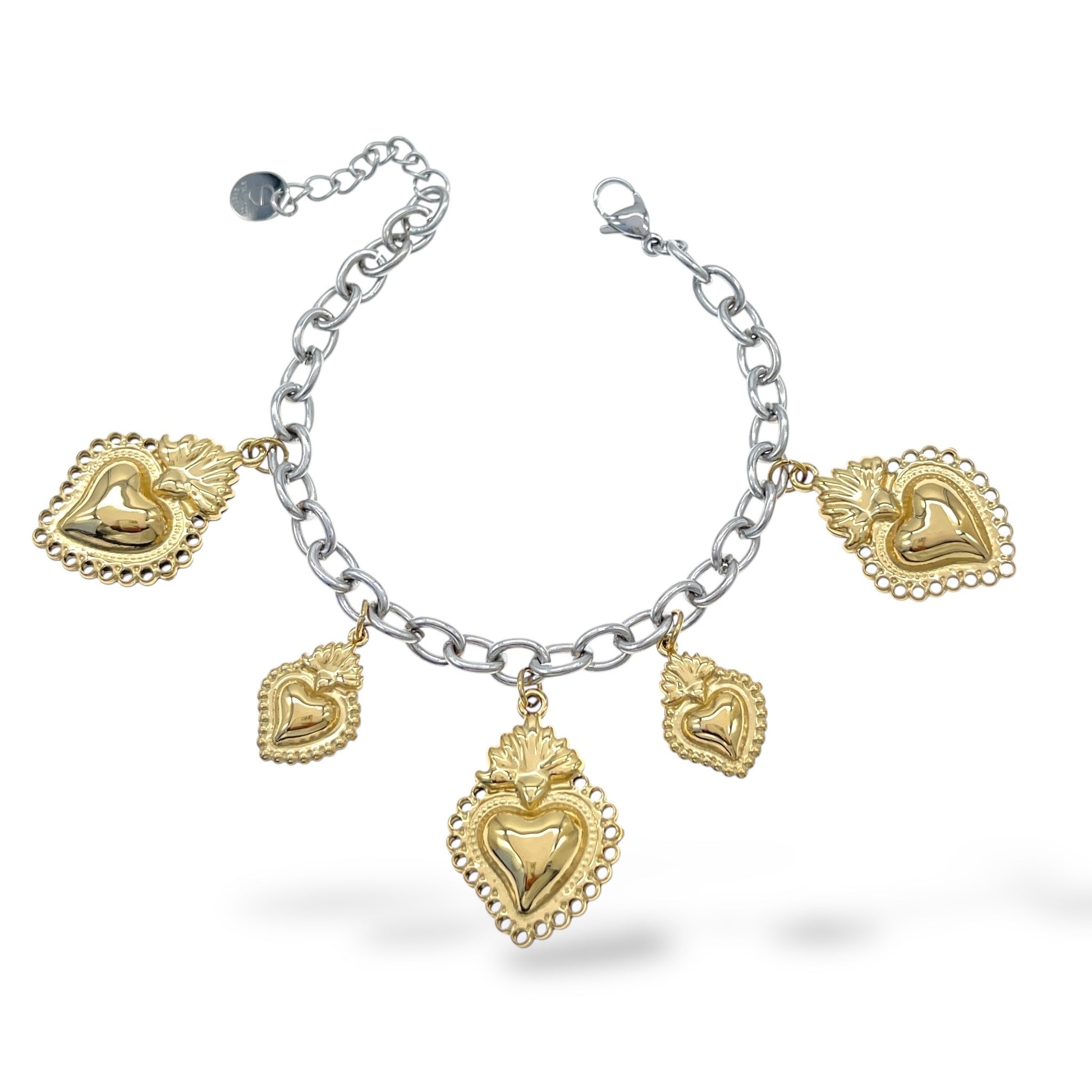 Bracciale Cuore Sacro