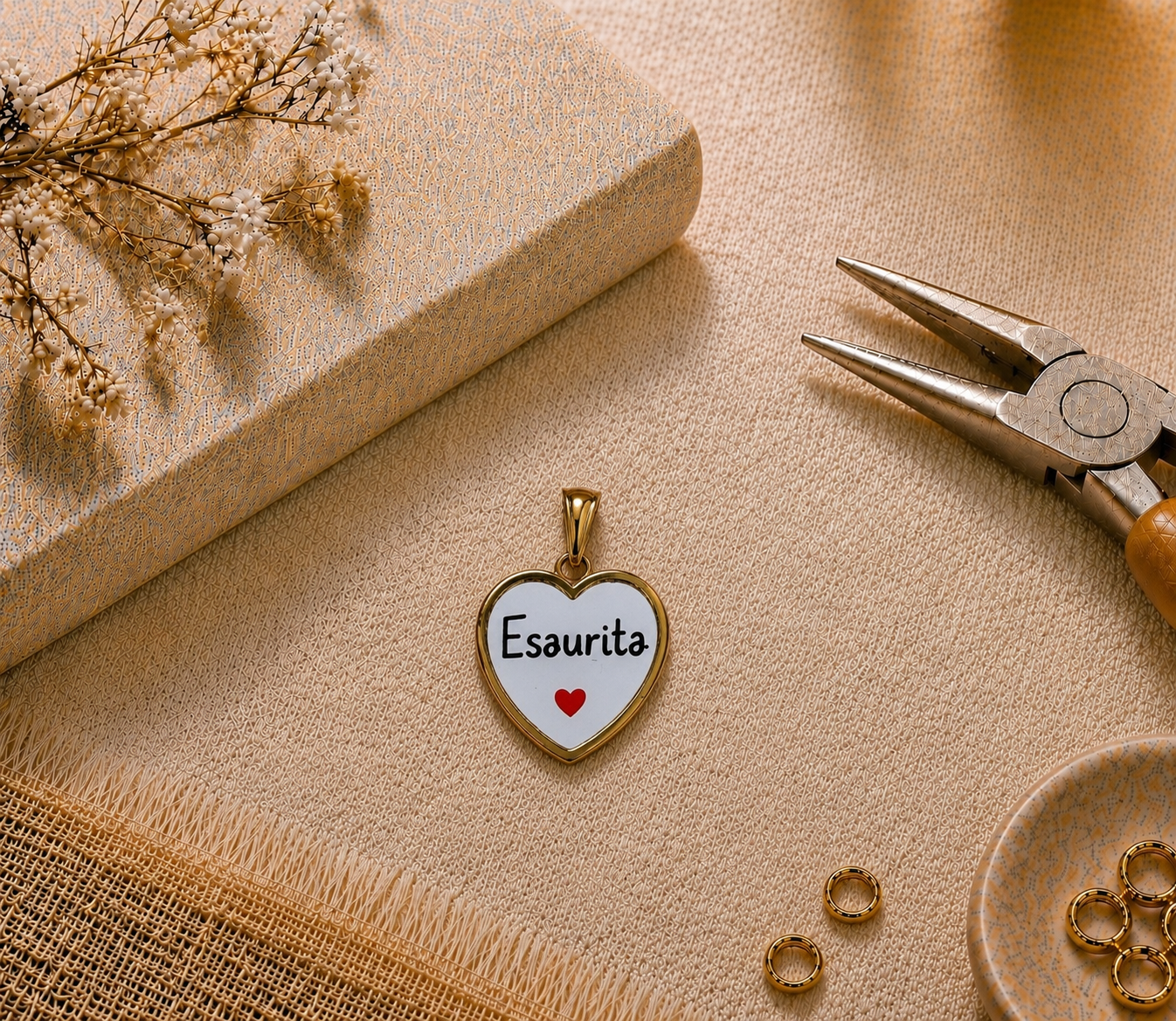 Ciondolo ESAURITA❤️