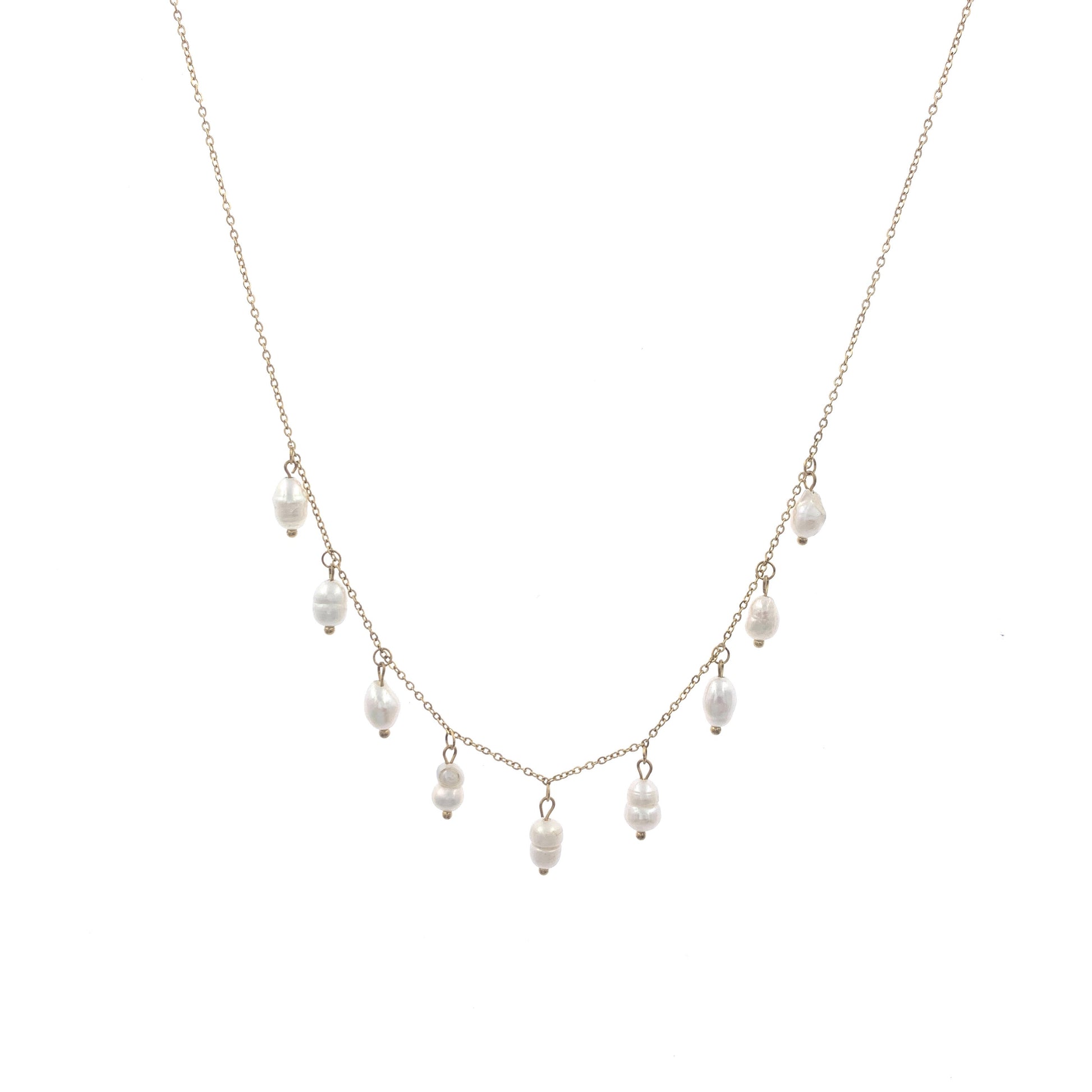 Collana Perle Pendenti