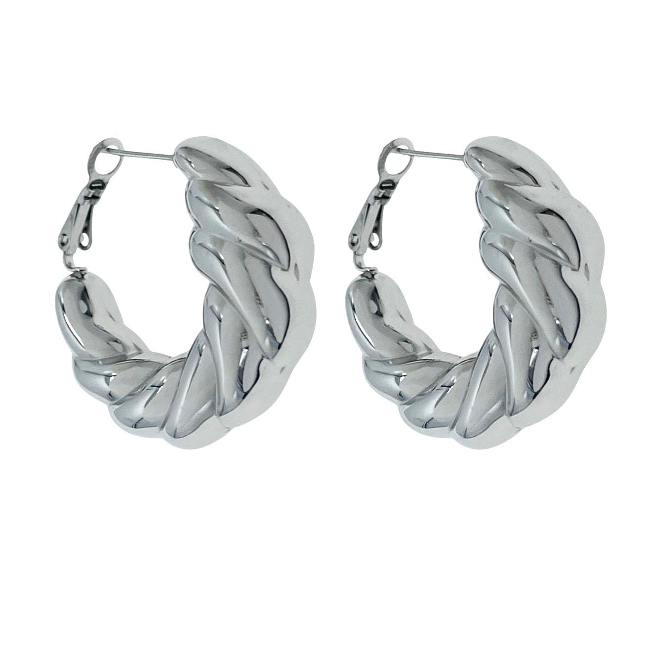 Orecchini Hoops Brioche