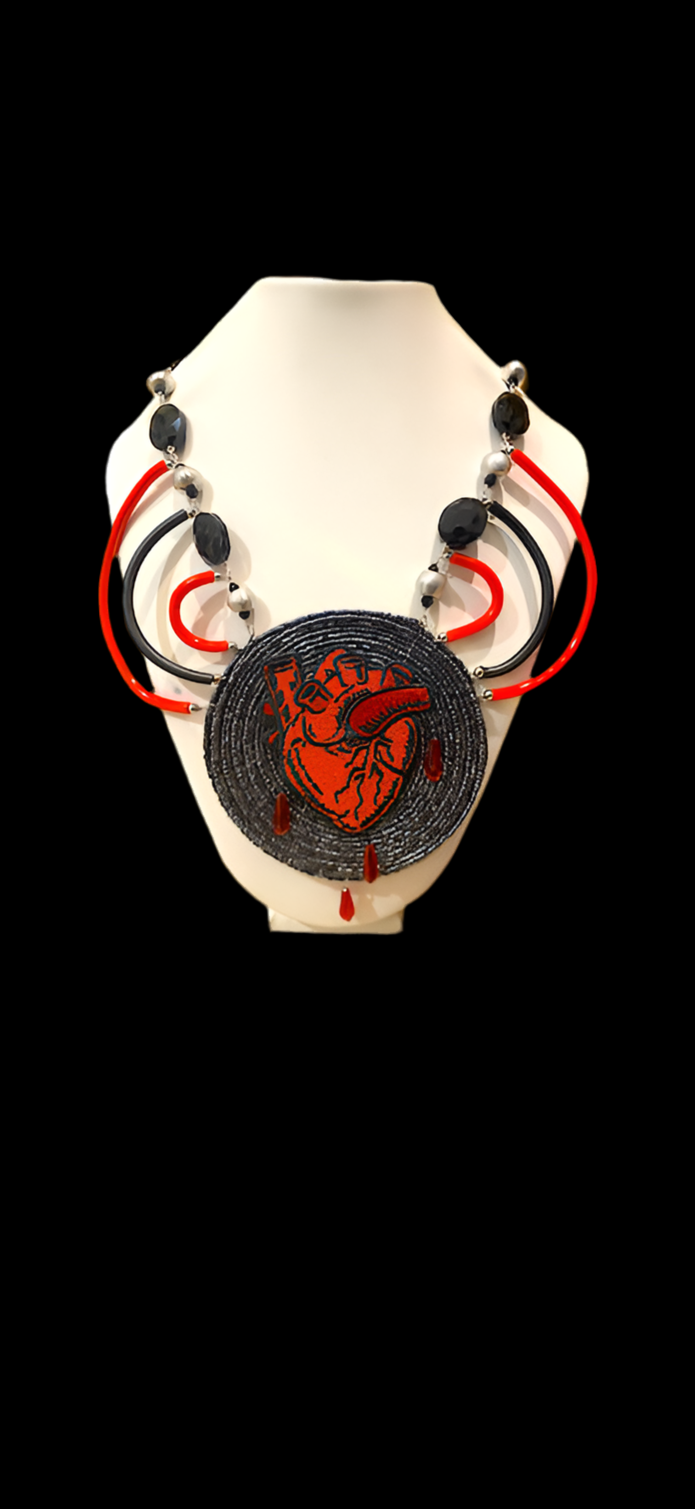 Collana Cuore Anatomico
