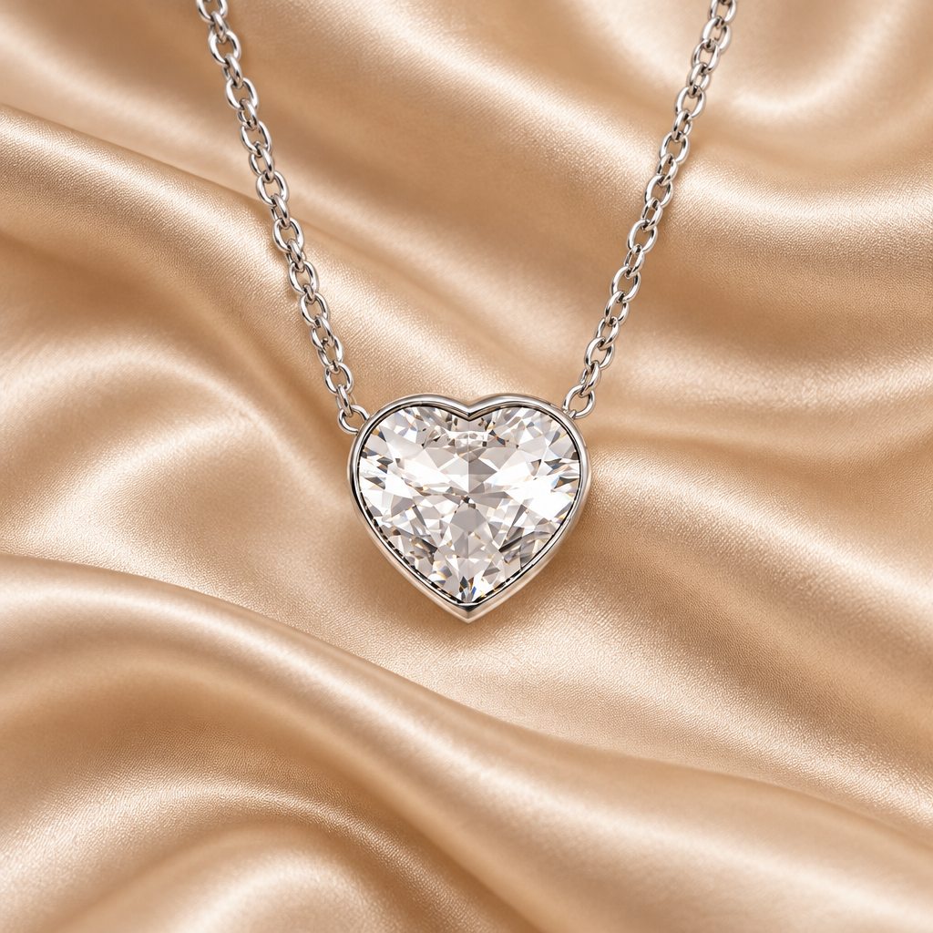 Collana girocollo Swarovsky cuore