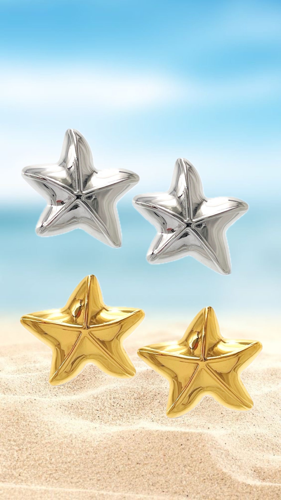 Orecchini Starfish Lobo