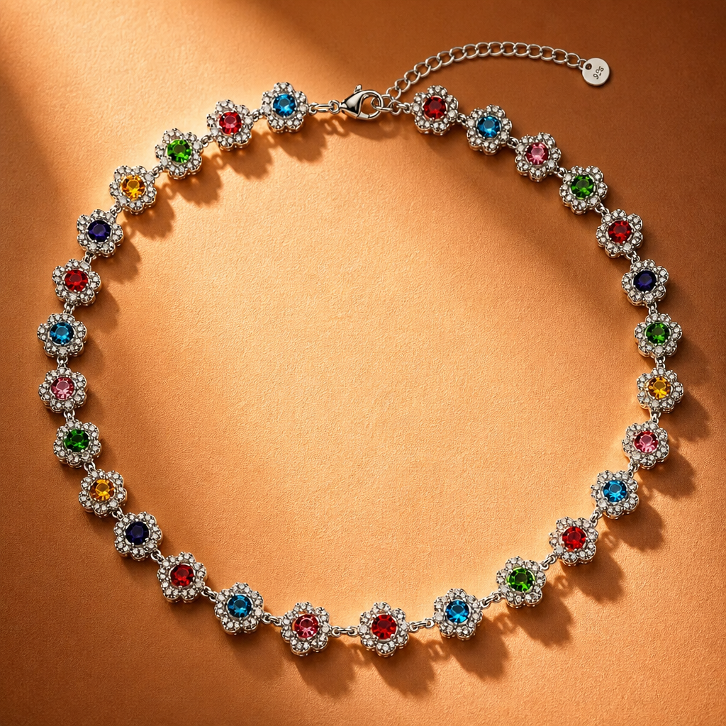 Collana RAINBOW FLOWER POWER