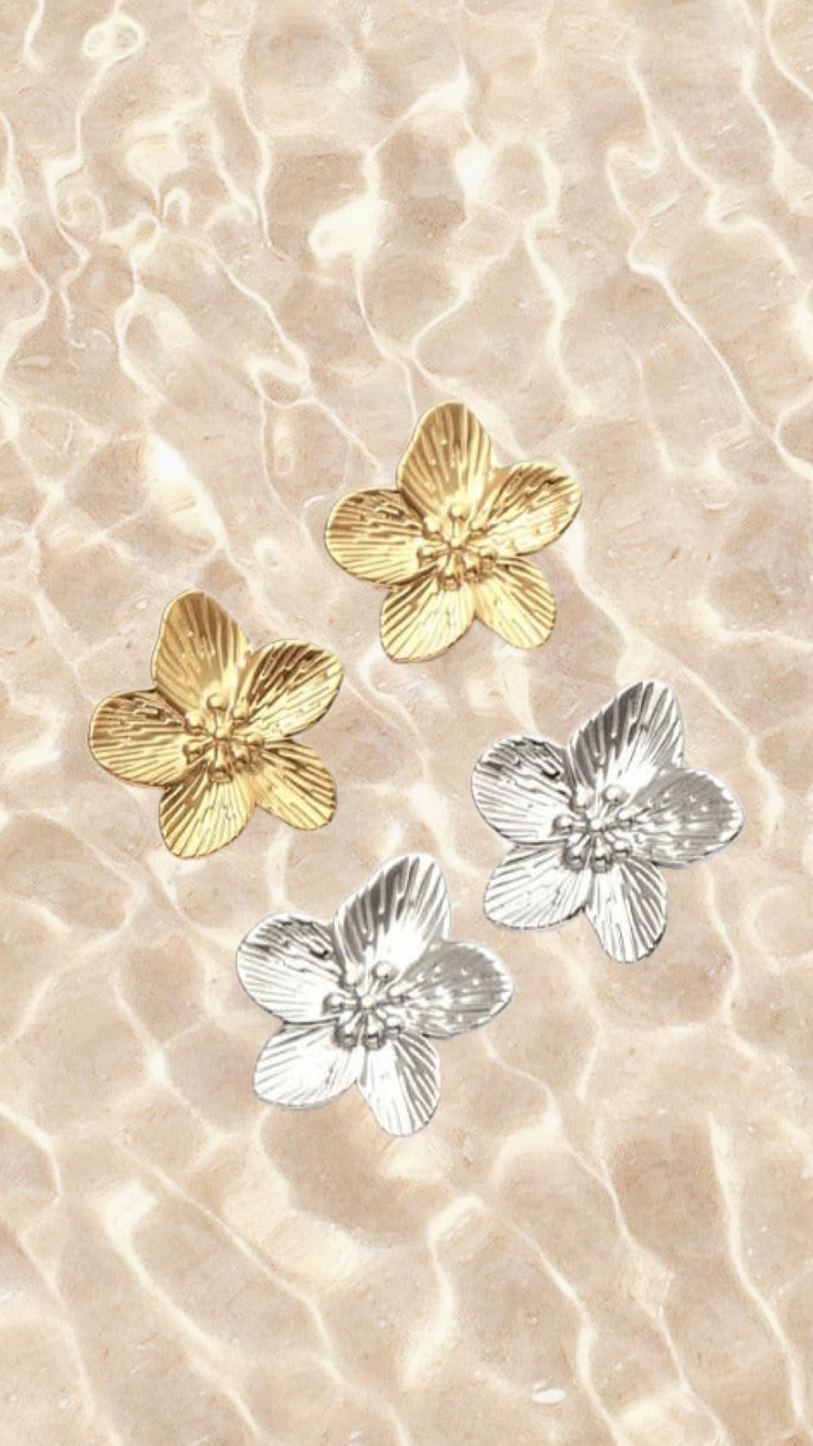 Orecchini Fiori di Pesco Small