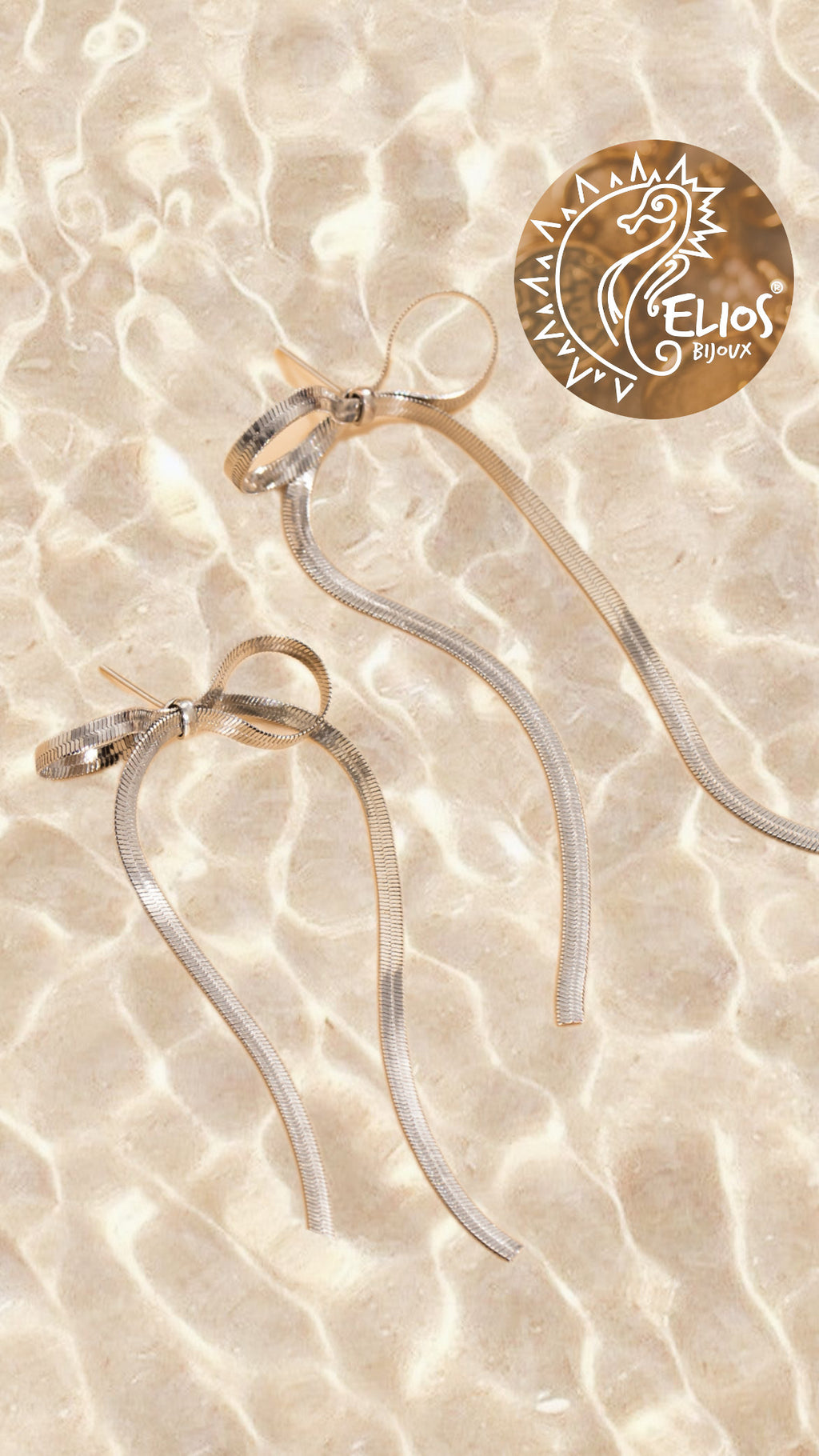 Orecchini Fiocco Snake Big