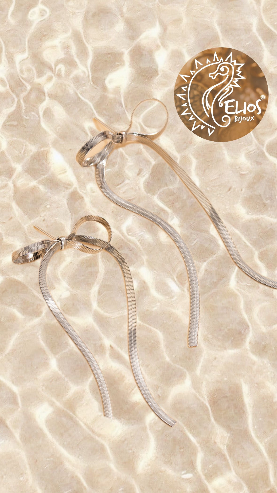 Orecchini Fiocco Snake Big