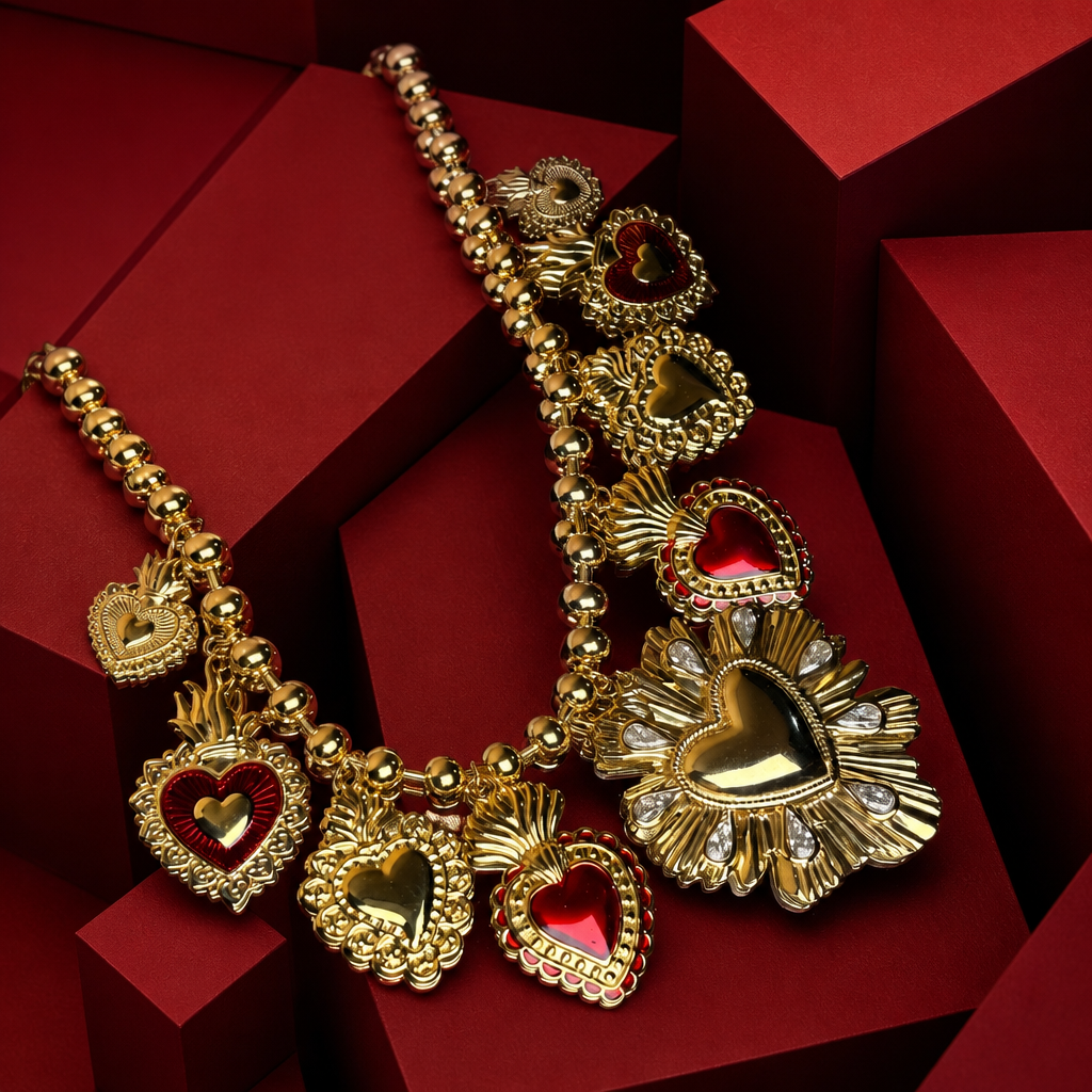 Collana Sacro Cuore Maxi