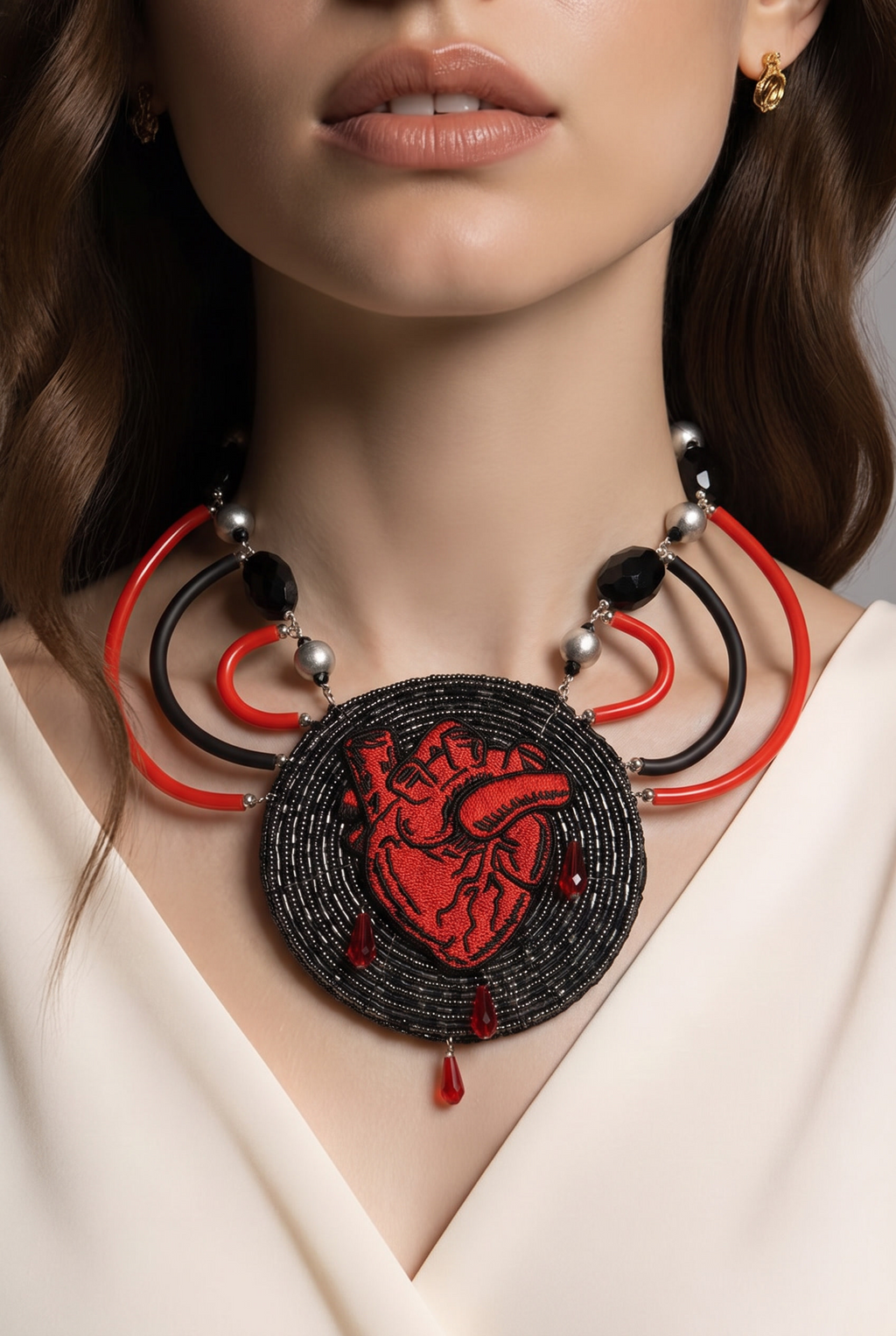 Collana Cuore Anatomico
