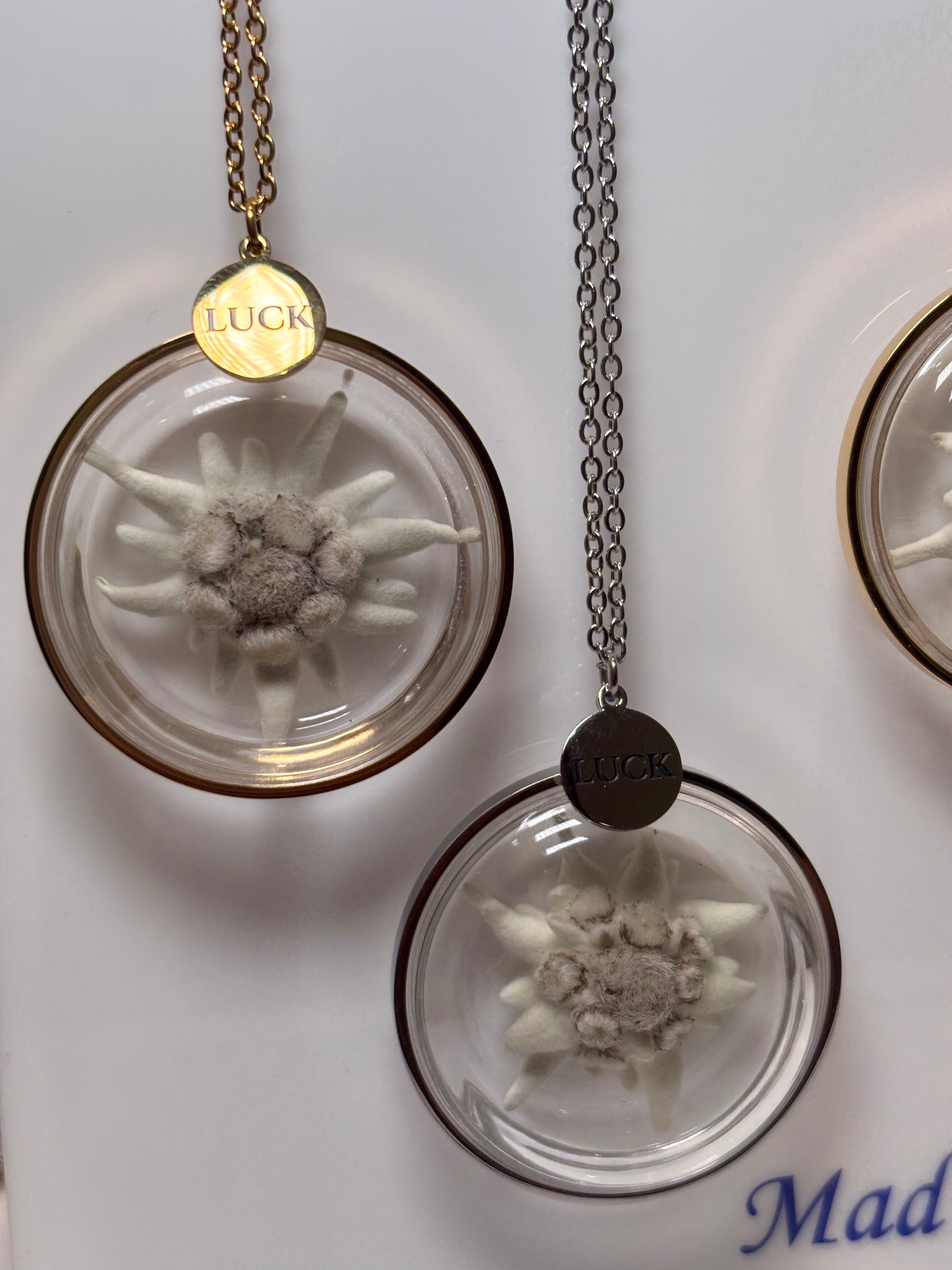 Collana La Tua STELLA ALPINA Portafortuna
